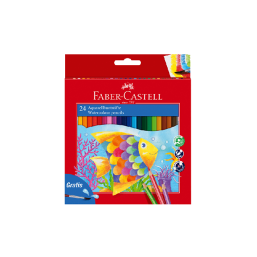 Faber Castell - Aquarellbuntstifte Water 24 Colour Pencils